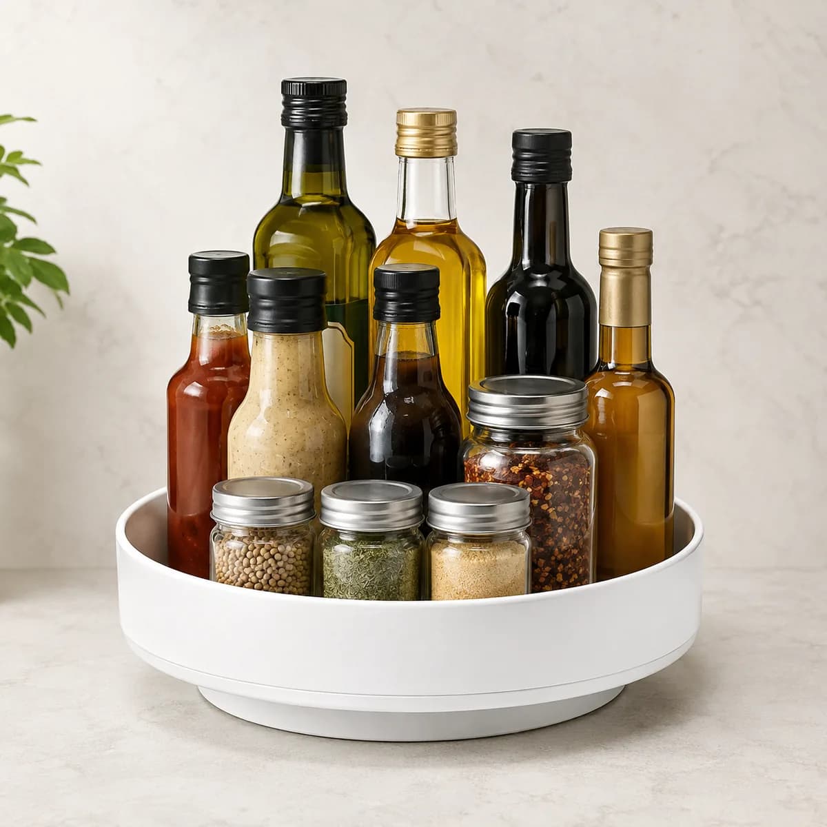 360° Rotating Kitchen Organizer
